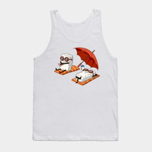 Summer of Sushi | Raw Fish, Rice & Sunscreen Tank Top